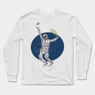 Tennis in the space Long Sleeve T-Shirt